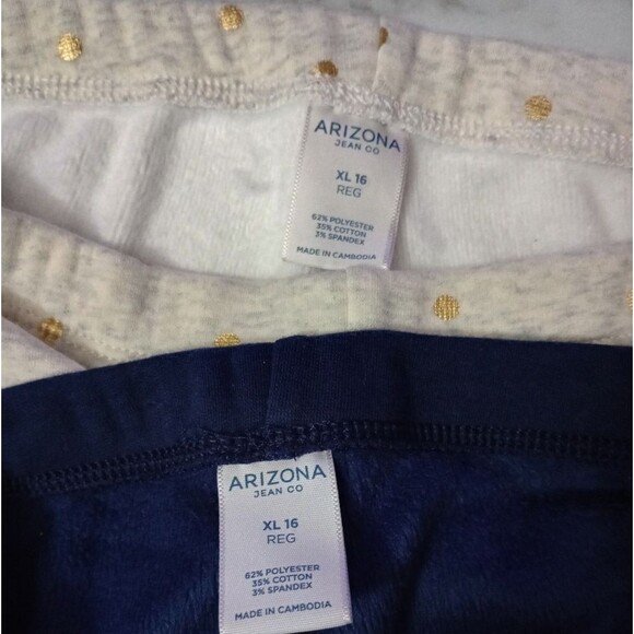 2 Arizona Jean Company Sweatpants Size XL 16 - Picture 4 of 9